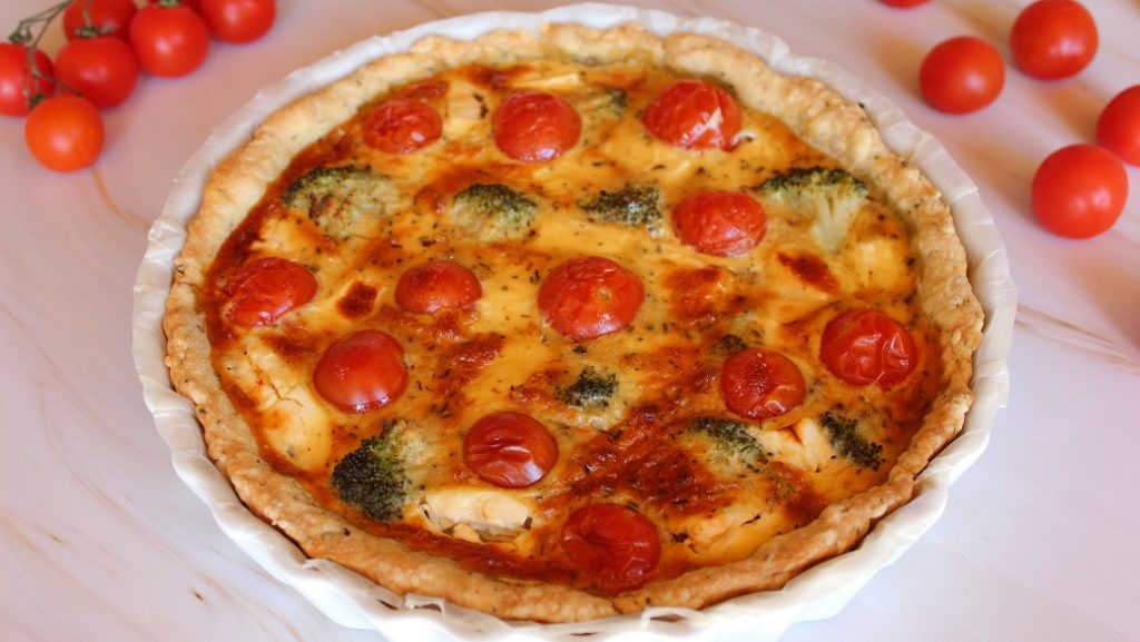 Tarte Tomates Brocolis Et Feta Recette Simple Et Rapide Alexia Tiga